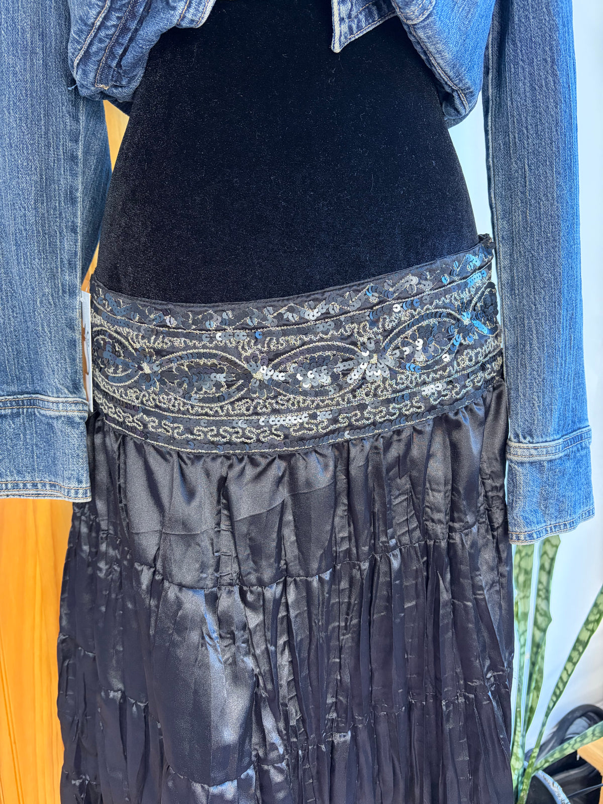 Vintage Boho Belt Skirt