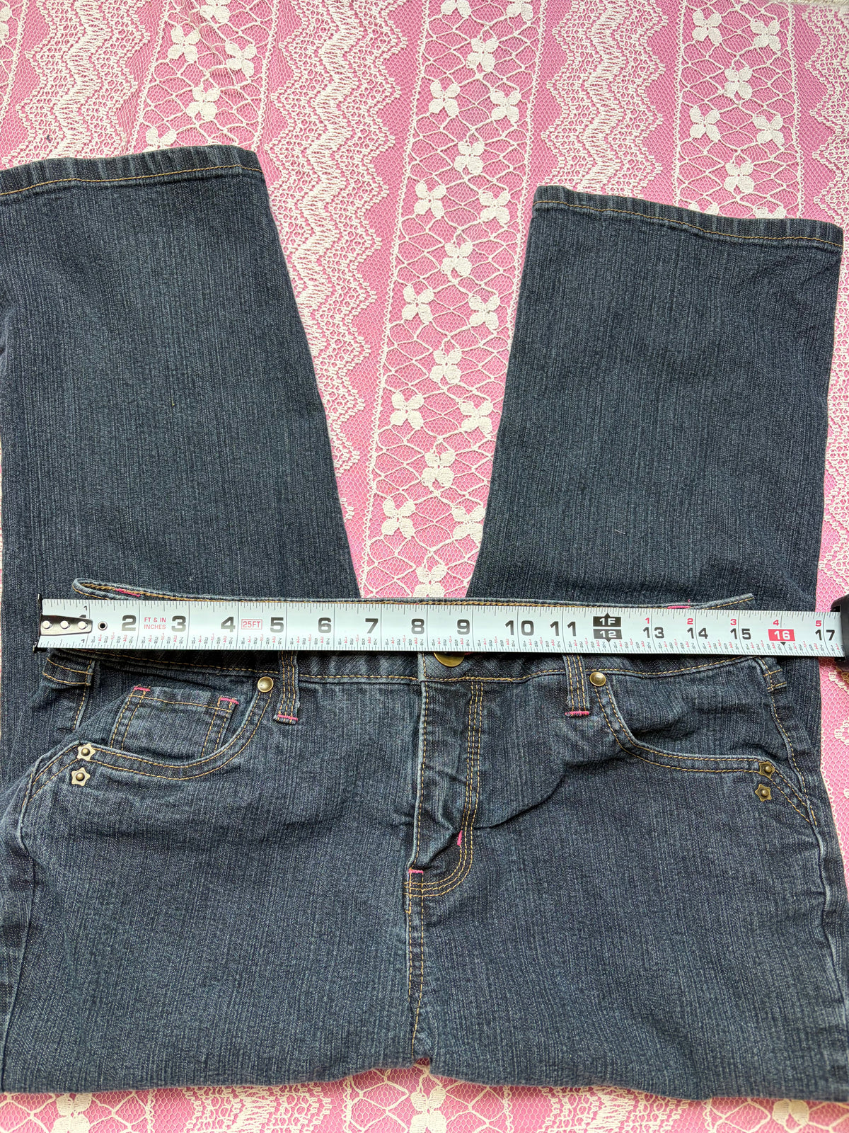 Y2K Butterfly Capris - 8