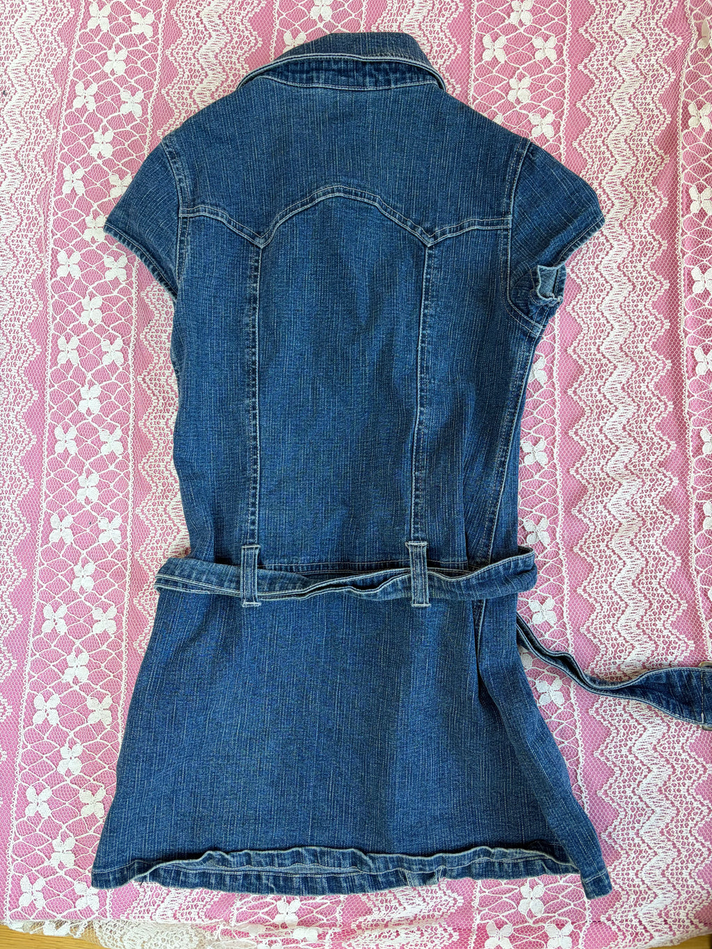 Y2K Denim Top - XS