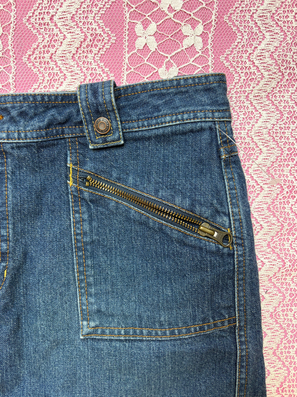 Vintage Y2K Jean Skirt - 8