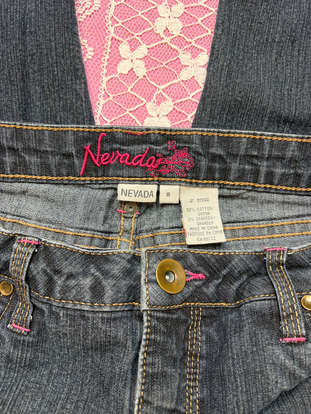 Y2K Butterfly Capris - 8