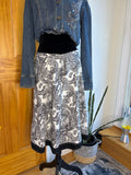 Y2K Paisely Skirt