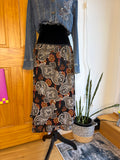 Vintage Paisley Maxi Skirt