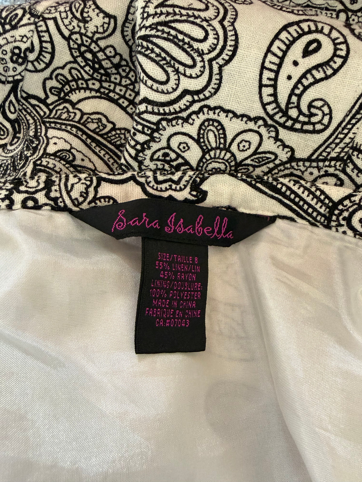 Y2K Paisely Skirt