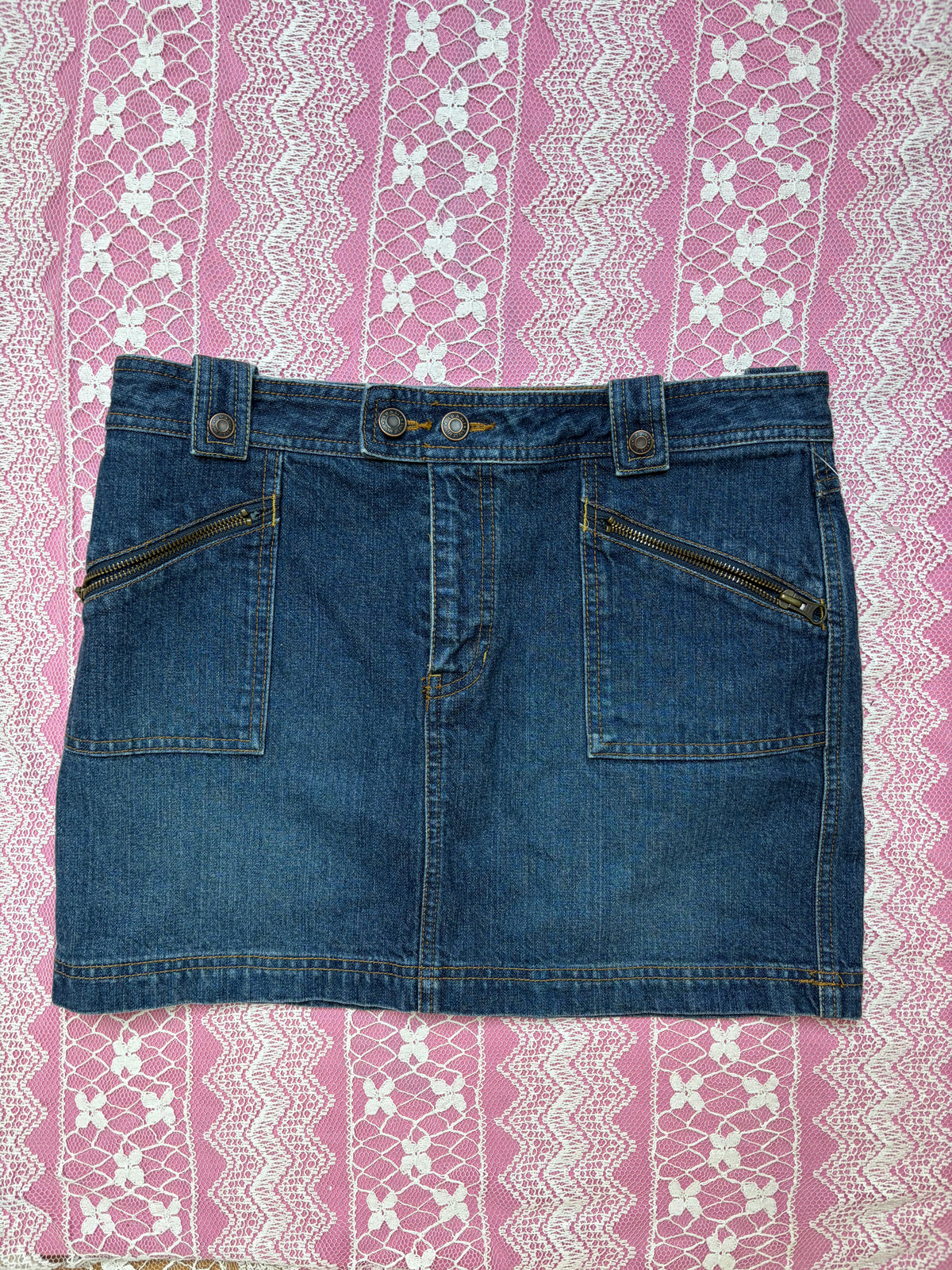 Vintage Y2K Jean Skirt - 8