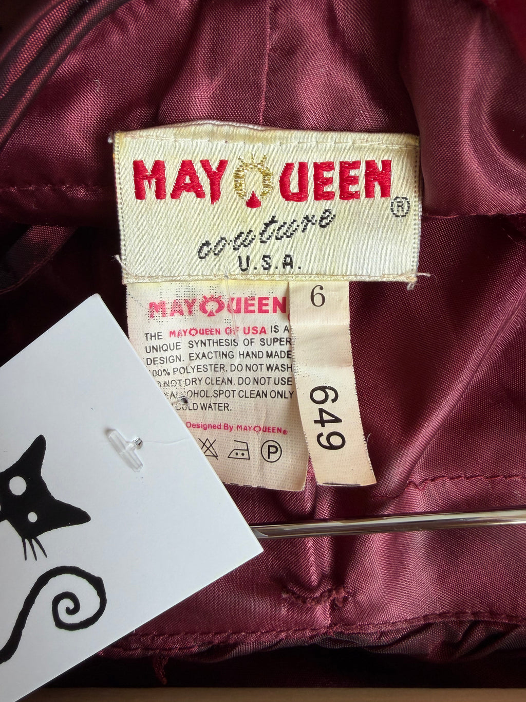 Vampy Vintage Dress