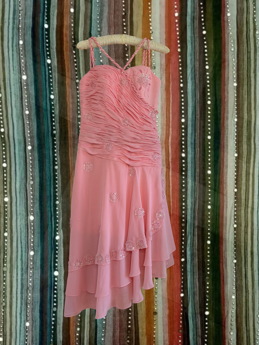 Beaded Pink Fairy Dress