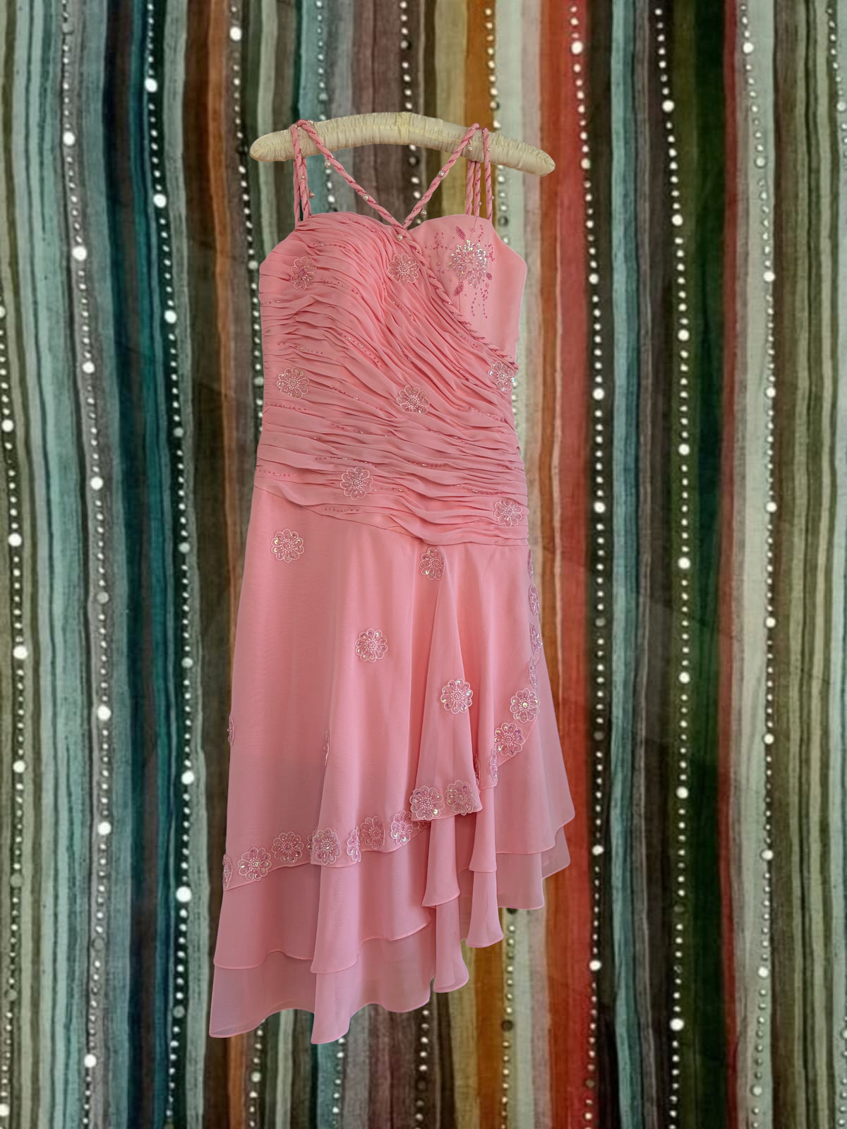 Beaded Pink Fairy Dress