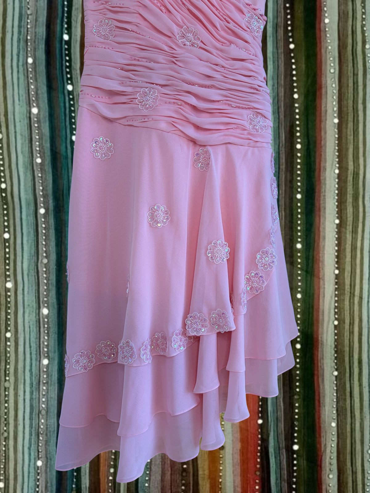 Beaded Pink Fairy Dress