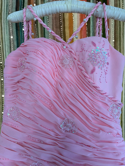 Beaded Pink Fairy Dress