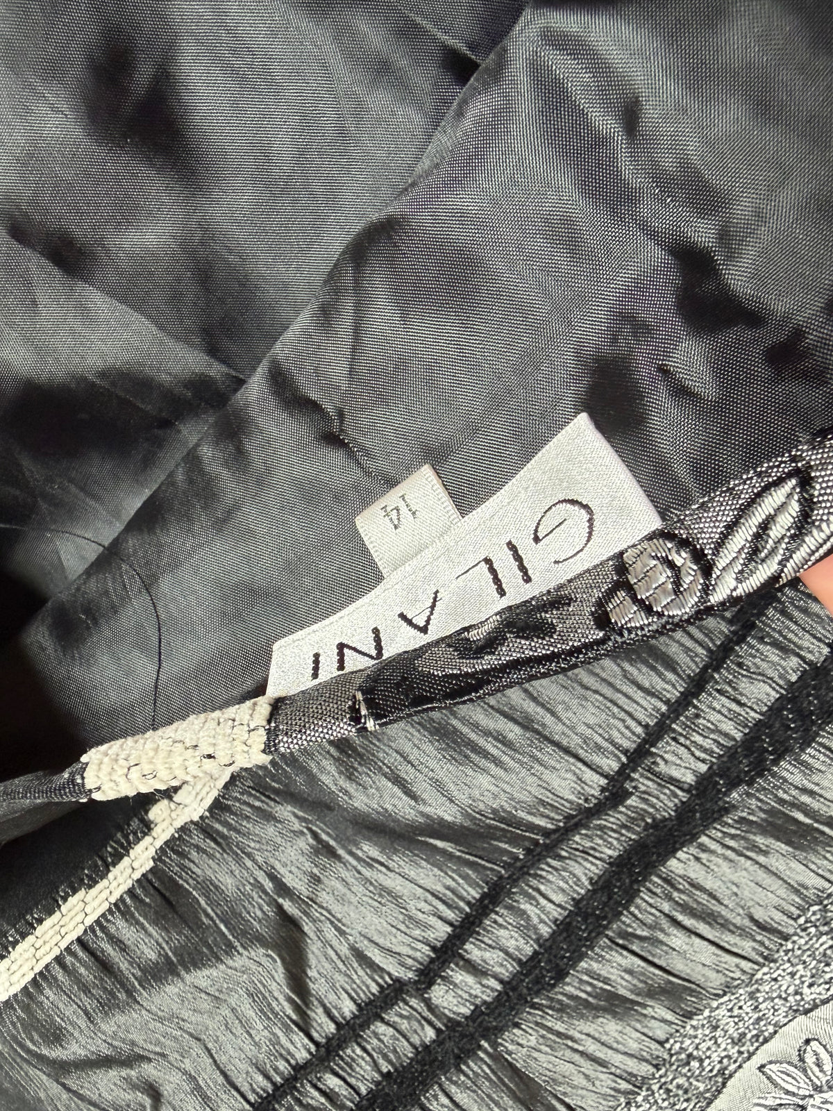 Fun and Funky Striped Paisley Skirt