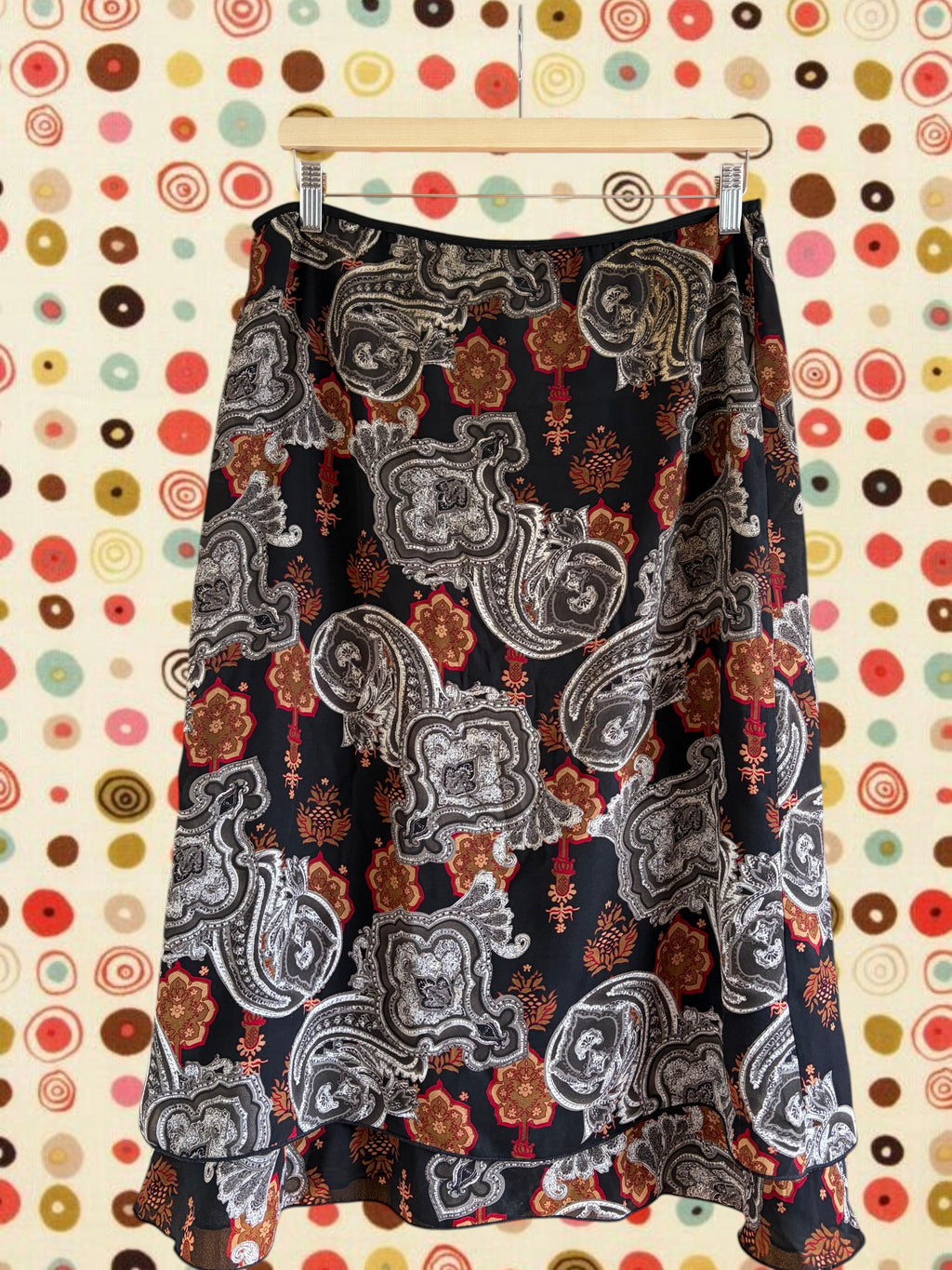 Vintage Paisley Skirt