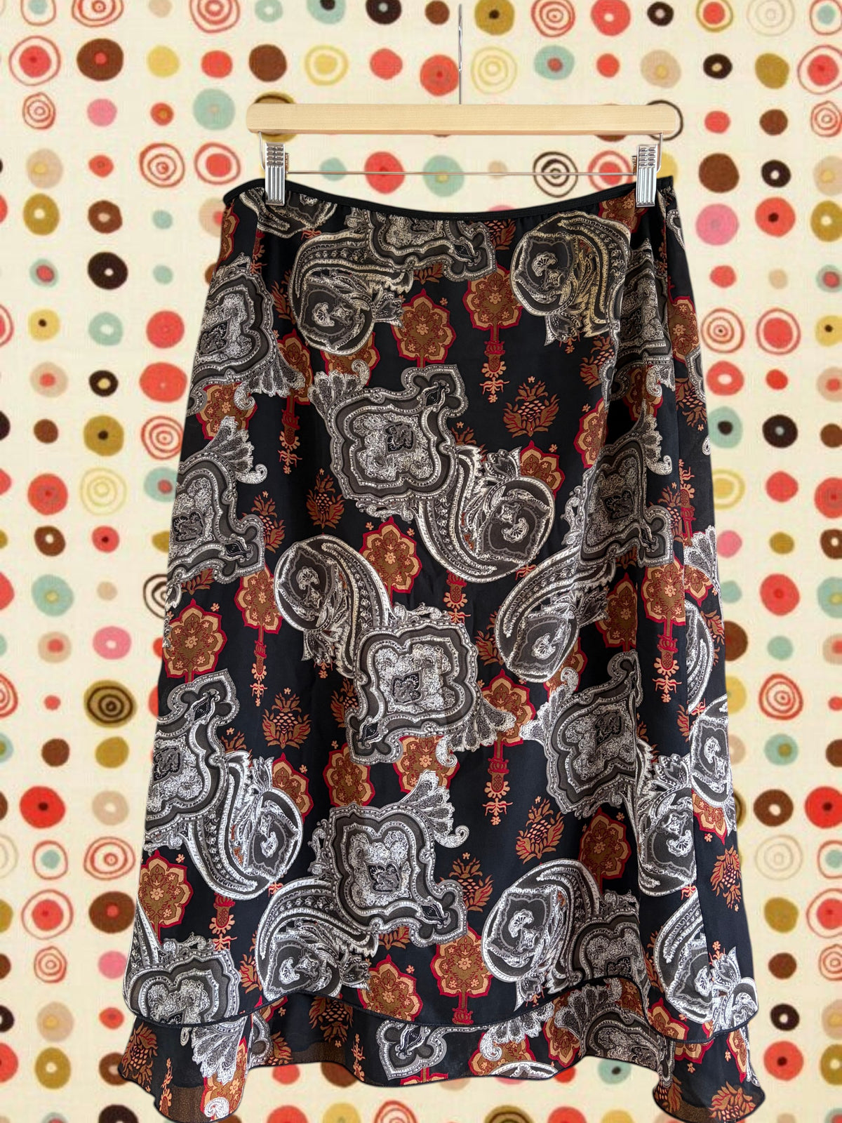 Vintage Paisley Skirt