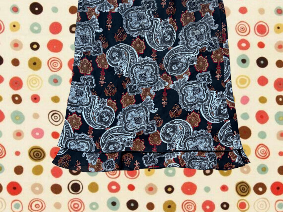 Vintage Paisley Skirt