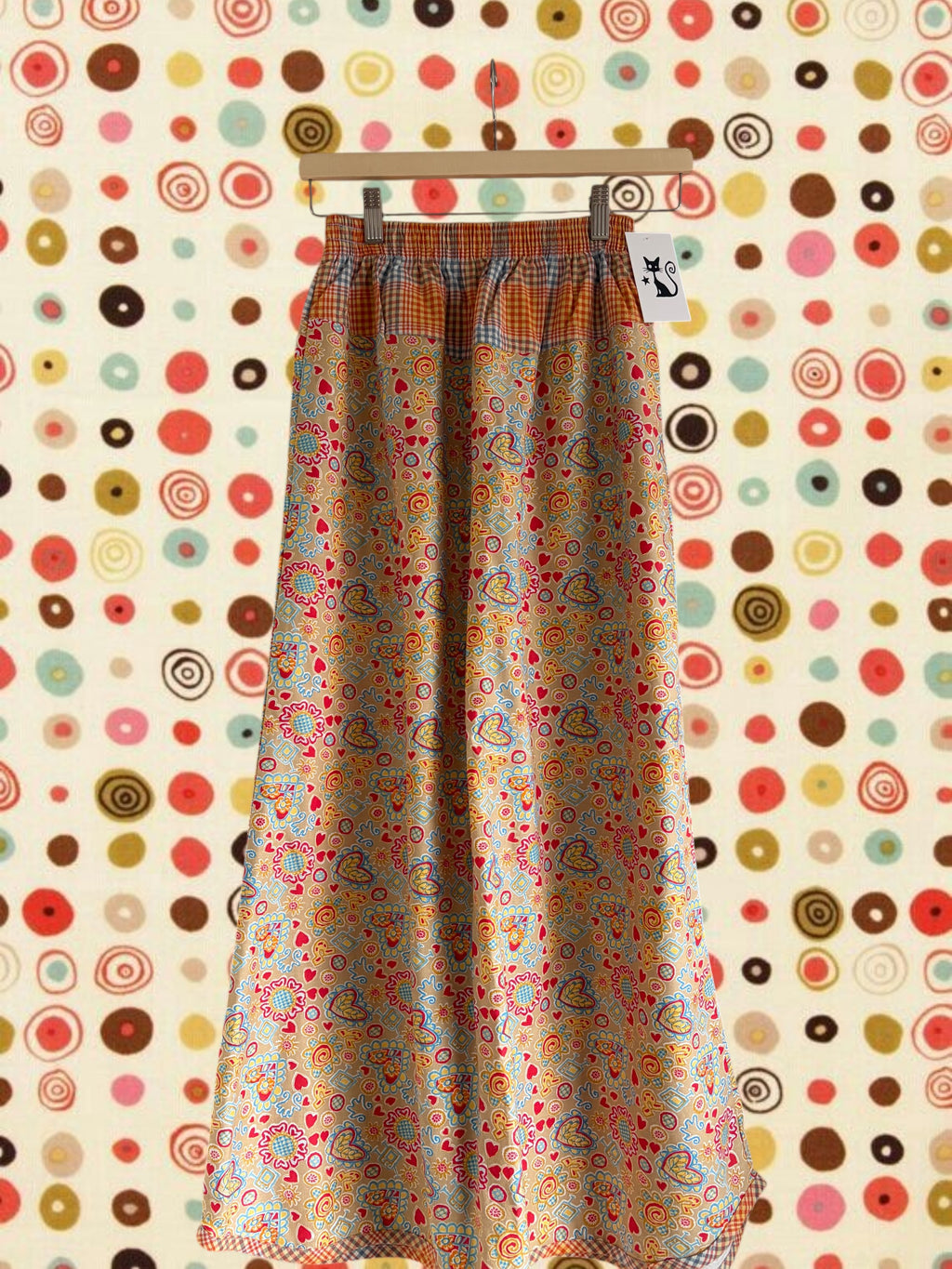 Vintage Funky Fall Skirt