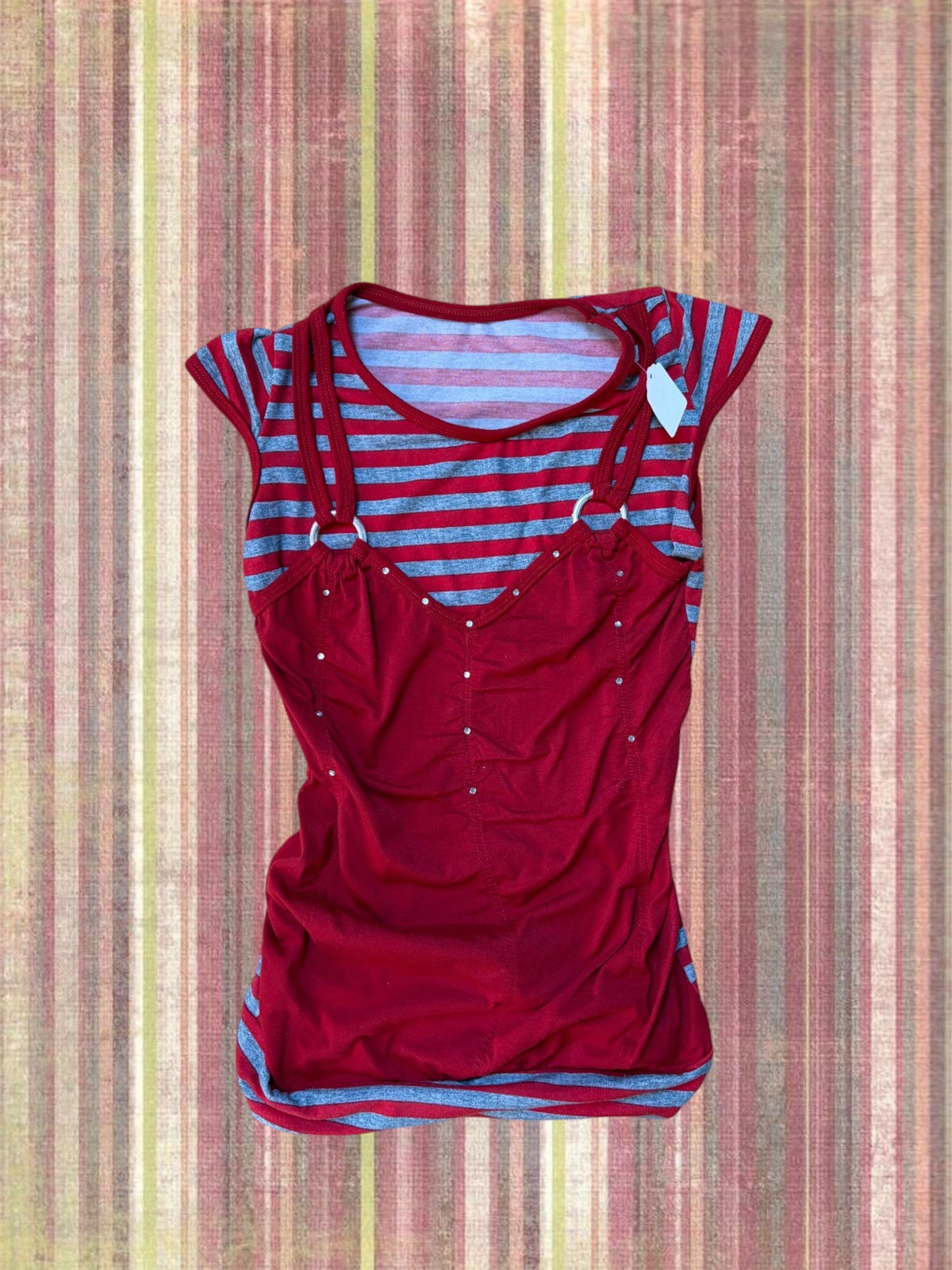 Fun Layered Fitted Tee
