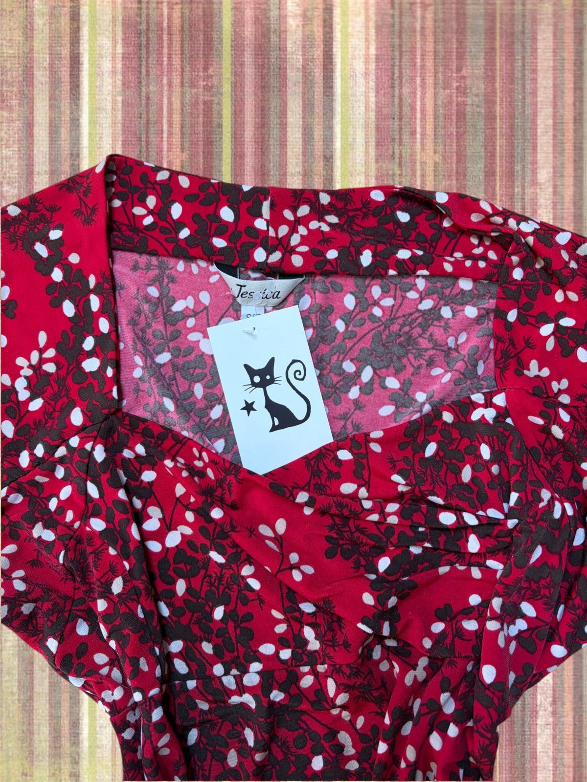Vintage Cinched Blouse