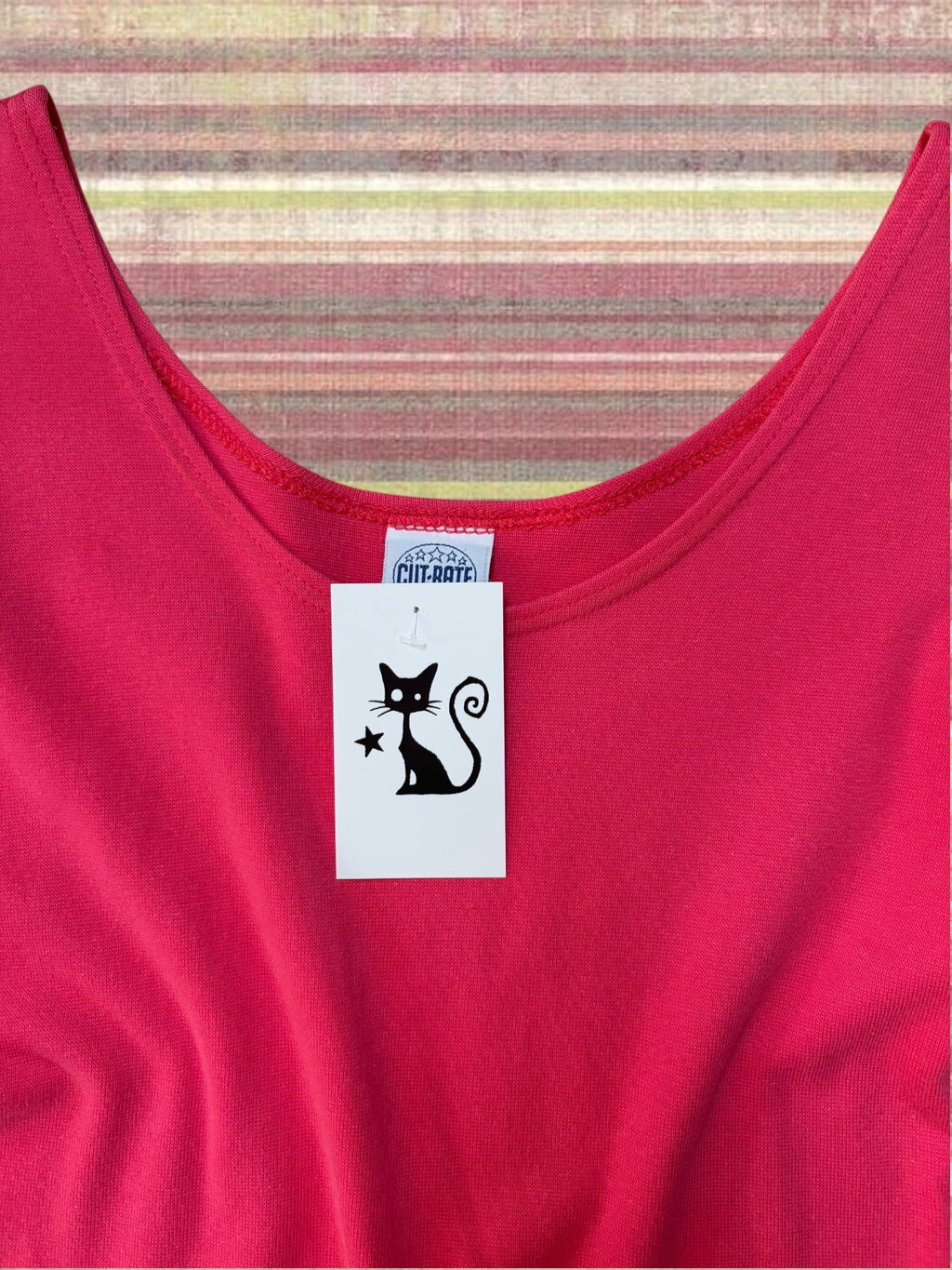 Vintage Simple Pink Tee
