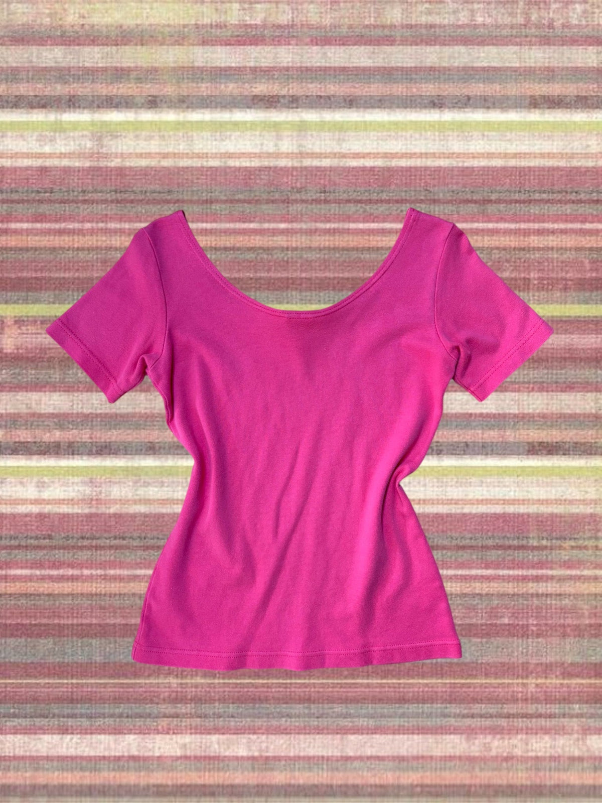 Vintage Simple Pink Tee