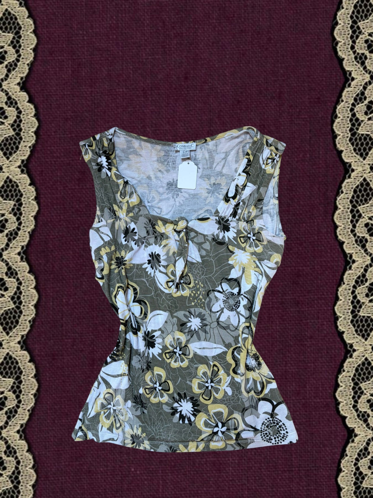 Yellow Floral Babydoll