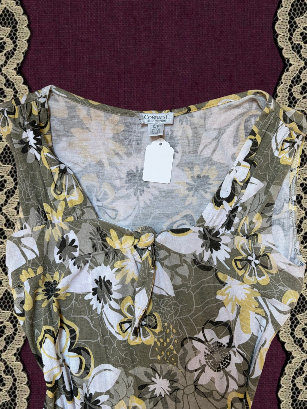 Yellow Floral Babydoll