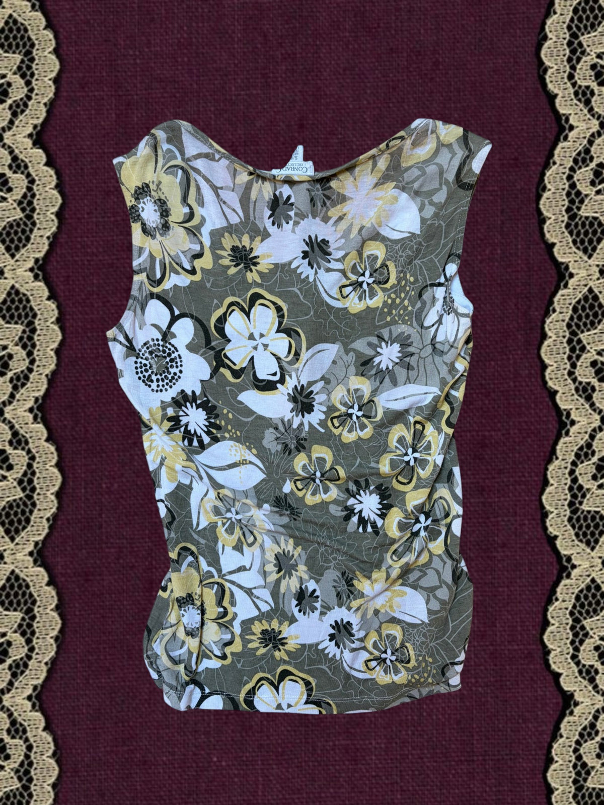 Yellow Floral Babydoll