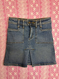 Y2K Garage Jean Skirt