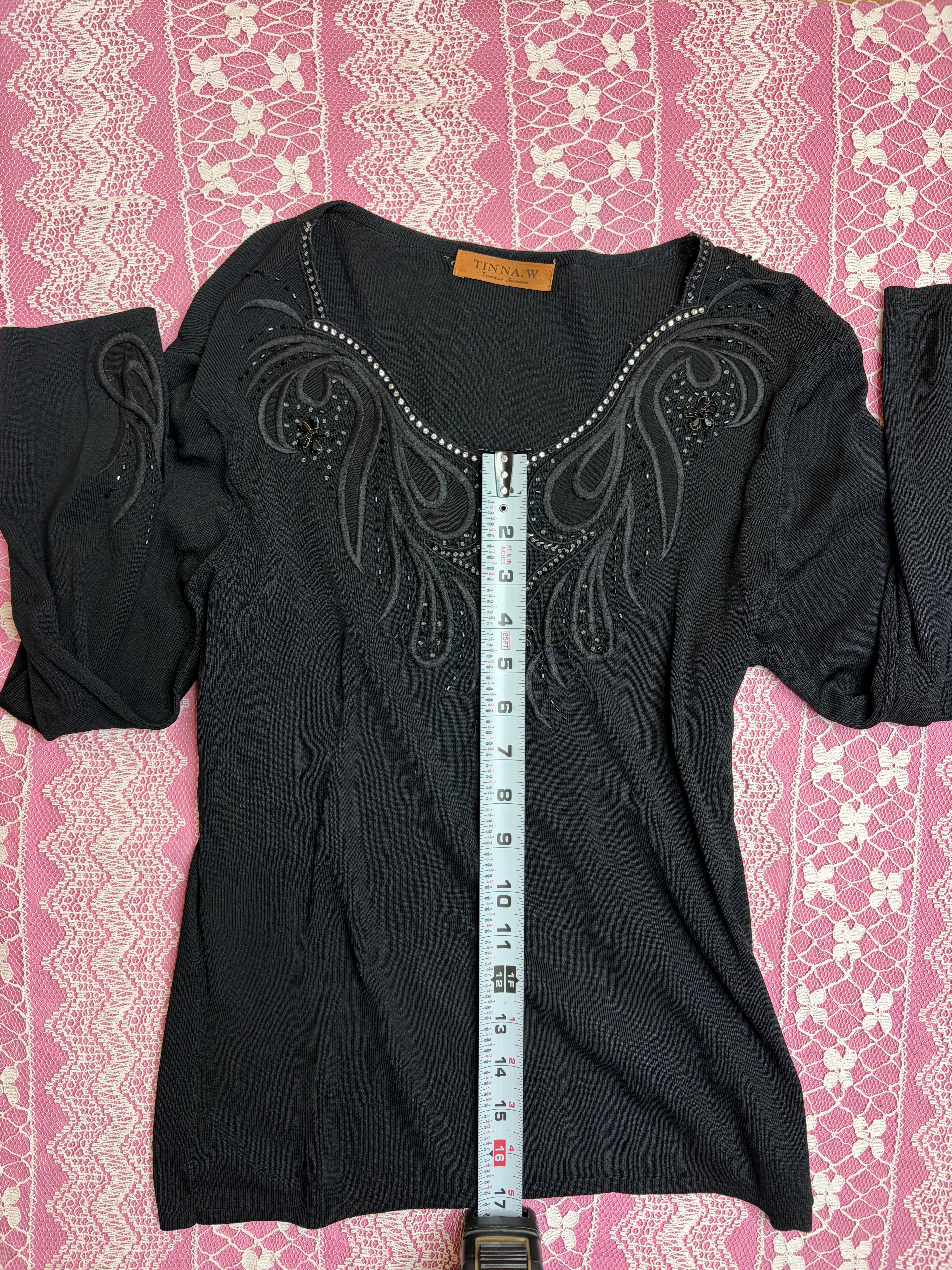 Beaded and Bedazzled Longsleeve