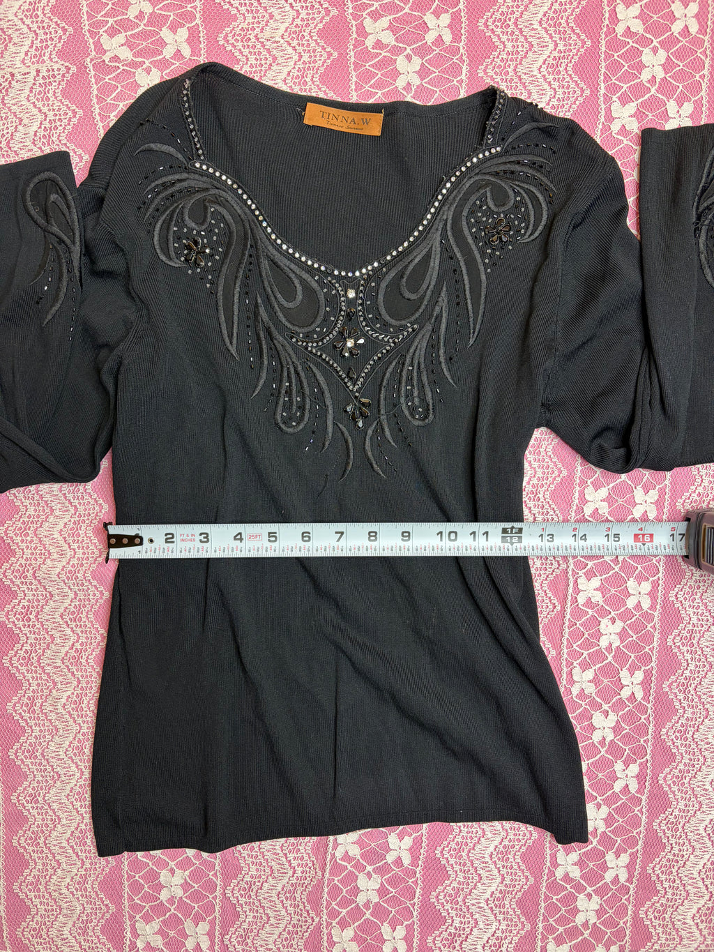 Beaded and Bedazzled Longsleeve