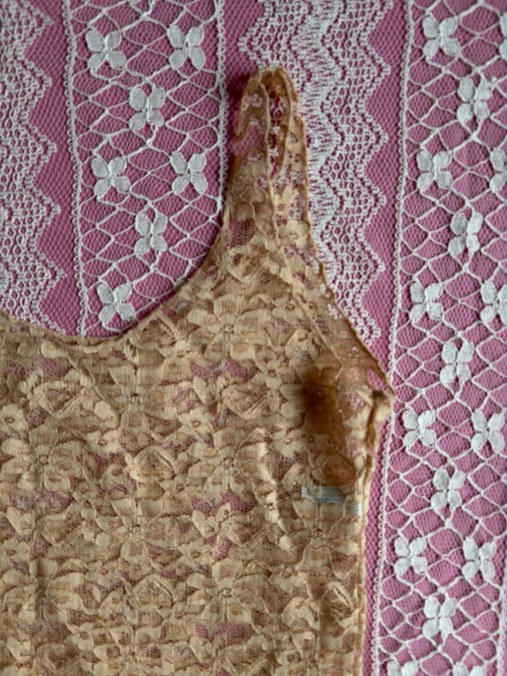 Vintage Lace Layering Top