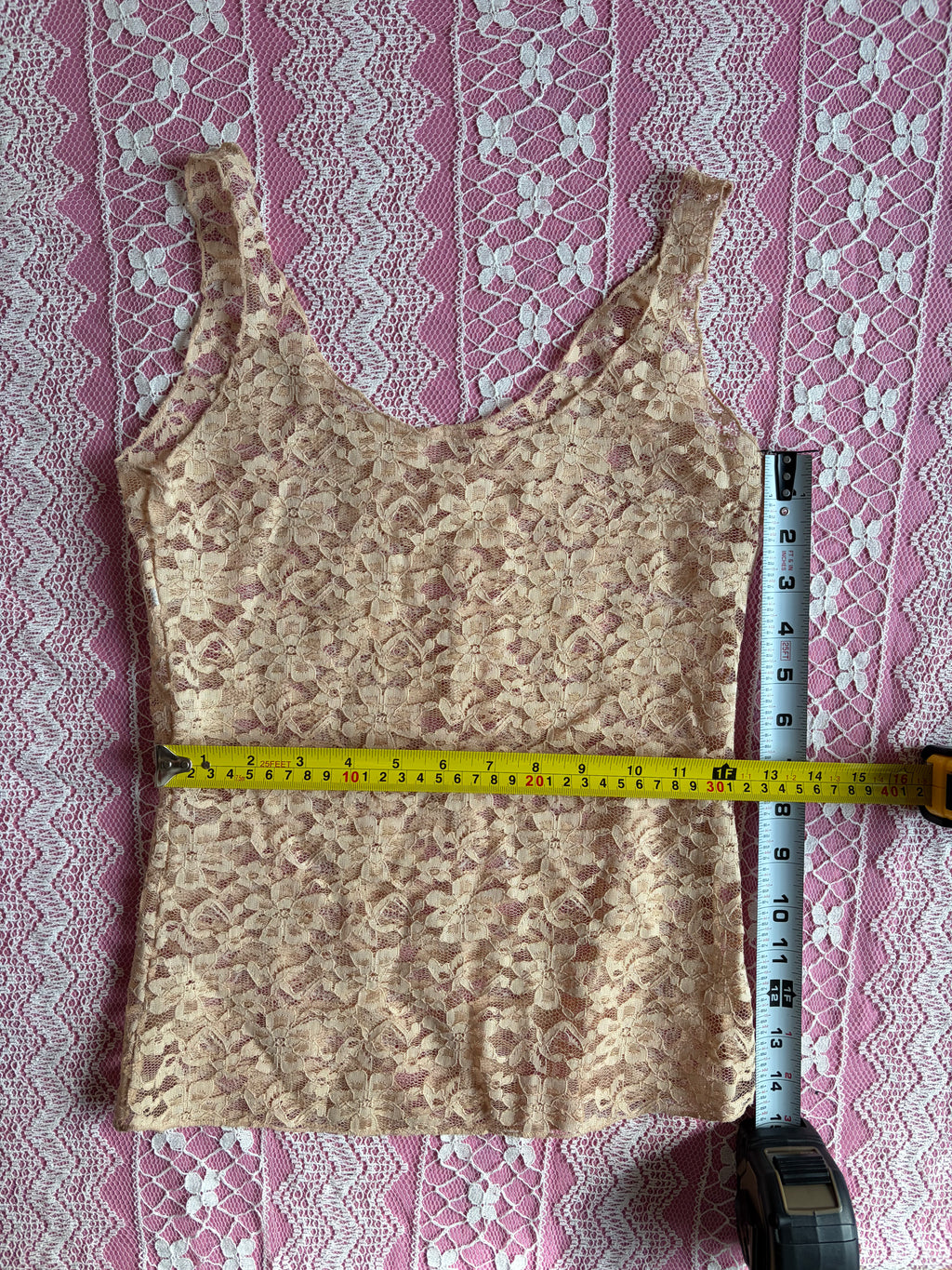 Vintage Lace Layering Top