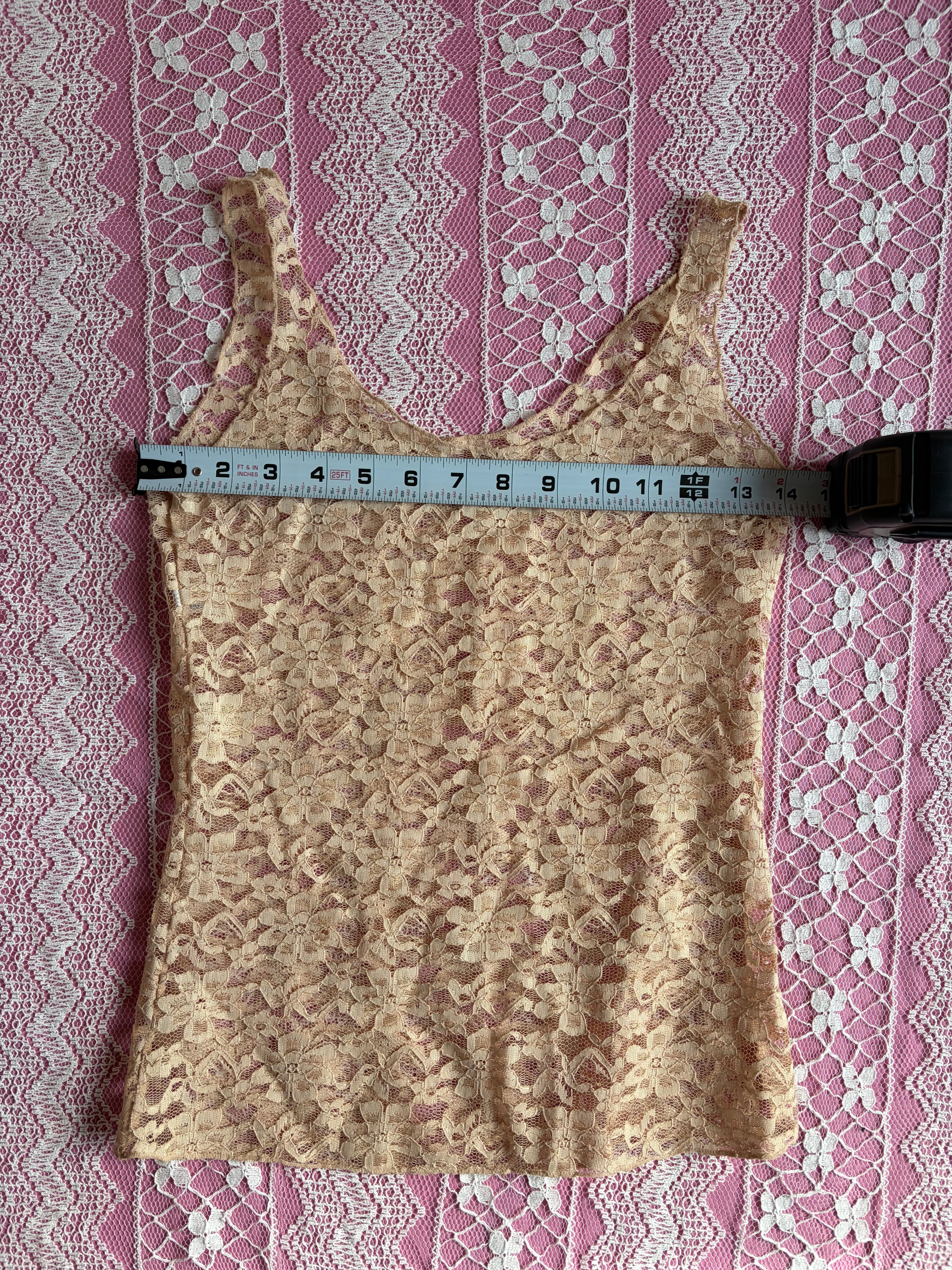 Vintage Lace Layering Top