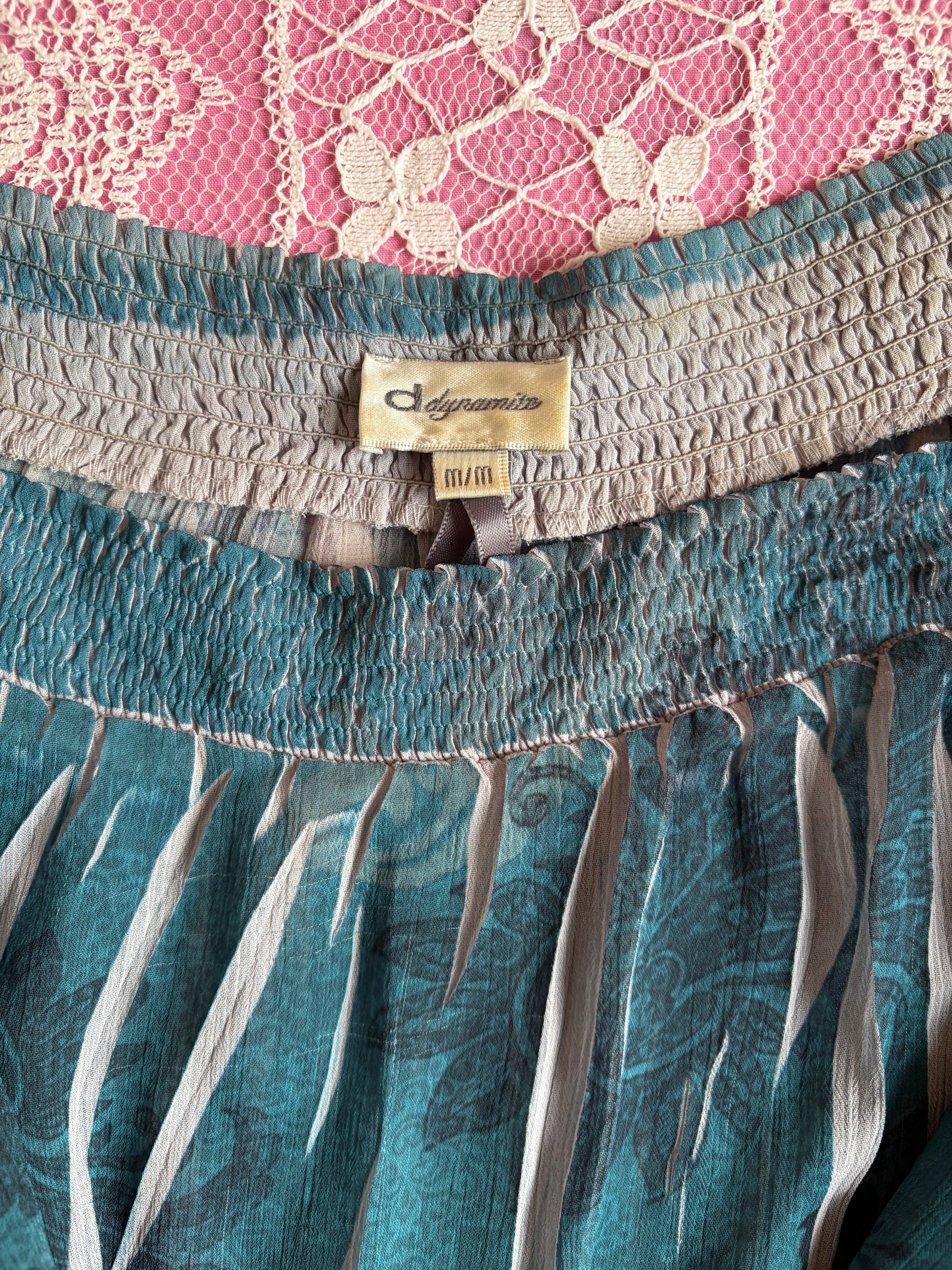 Vintage Y2K Off-The-Shoulder Top