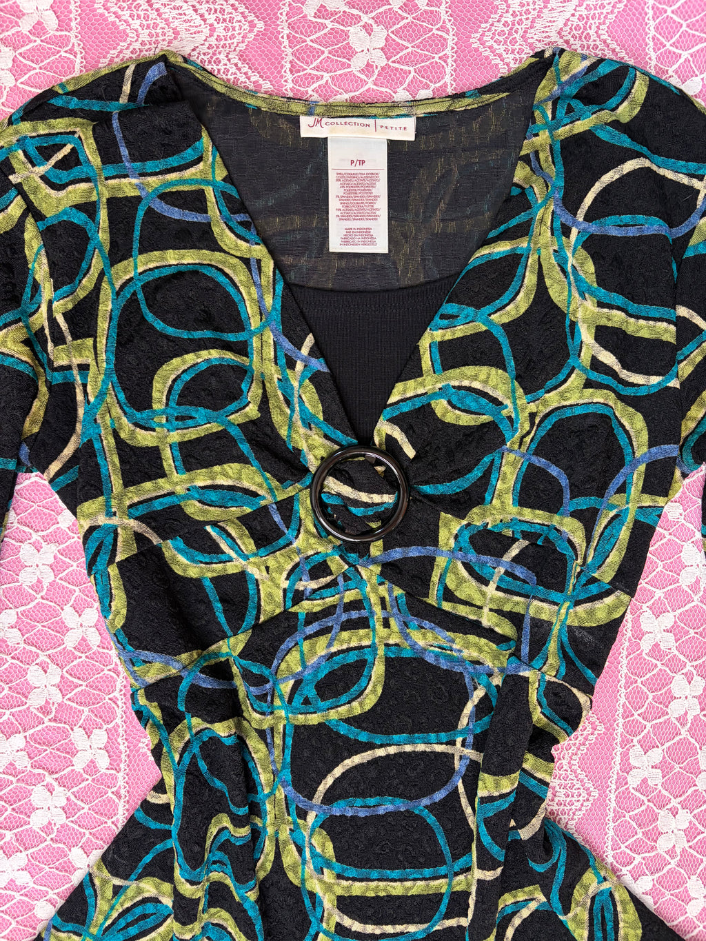 Y2K Funky Blouse