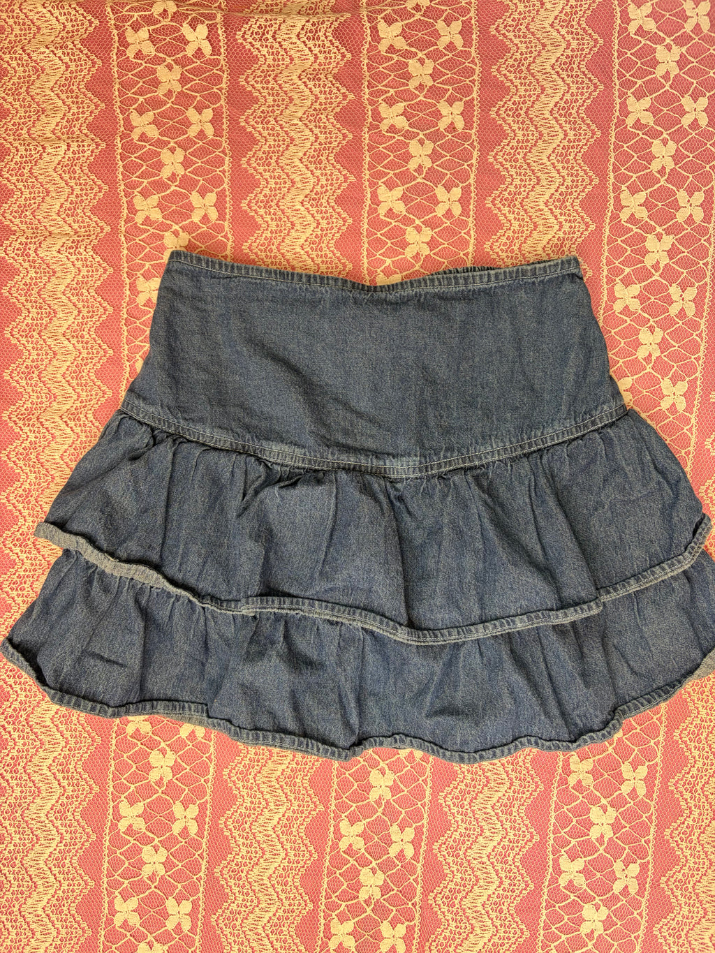 Y2K Mini Denim Skirt