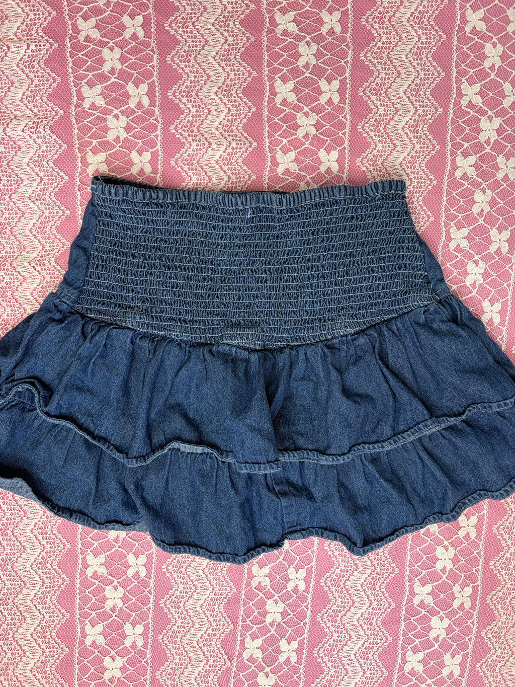 Y2K Mini Denim Skirt