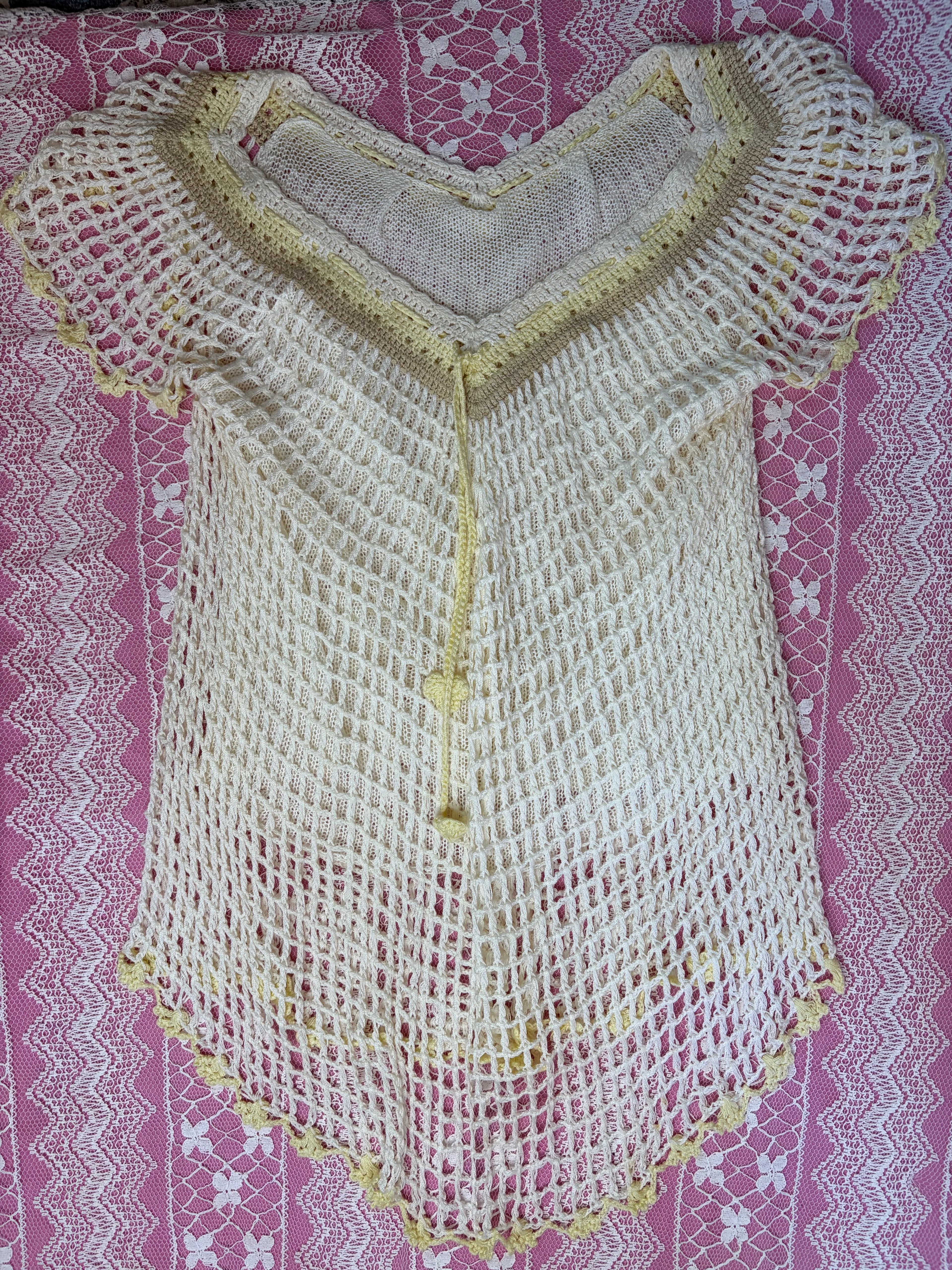 Boho Y2K Crochet Top