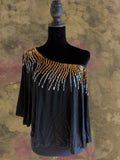 Y2K Batwing Top