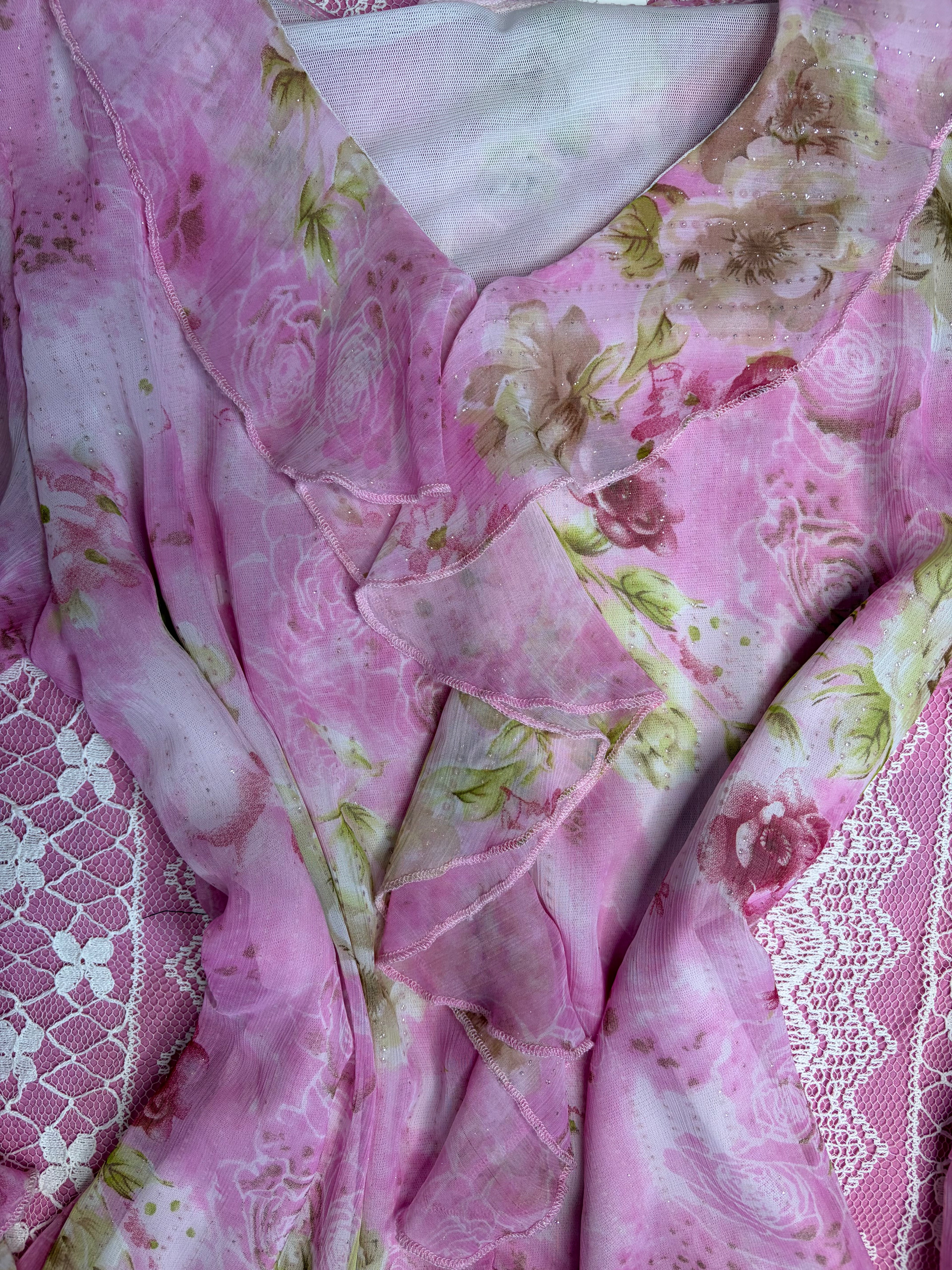 Pink Fairy Blouse 3/4 Sleeves