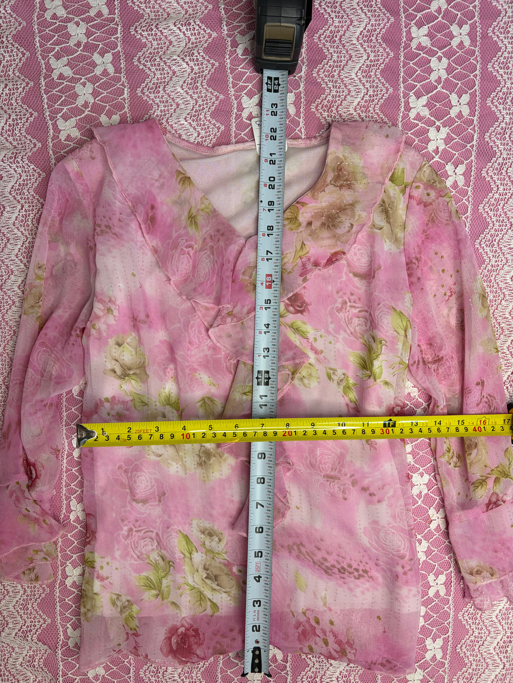 Pink Fairy Blouse 3/4 Sleeves