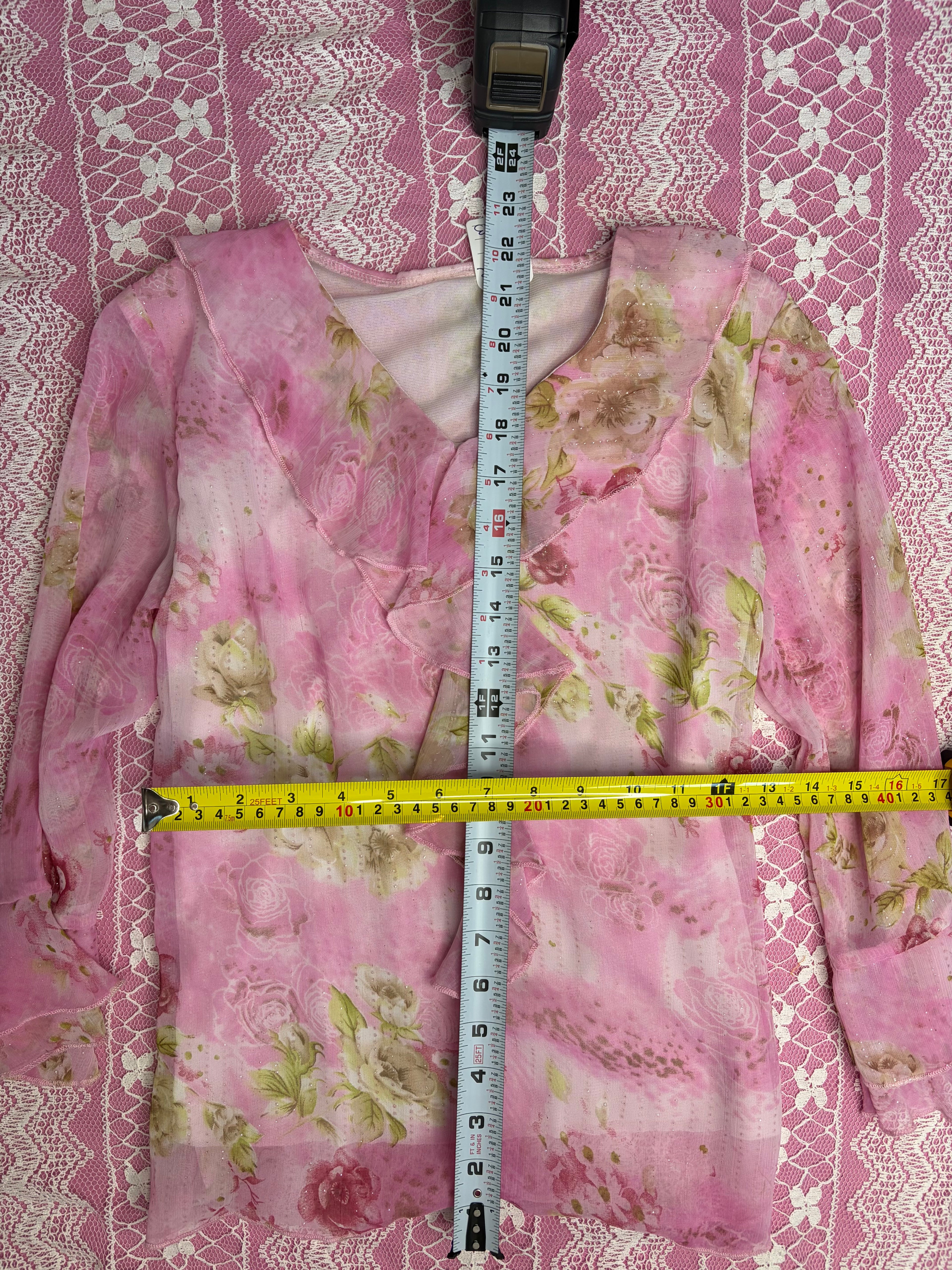 Pink Fairy Blouse 3/4 Sleeves