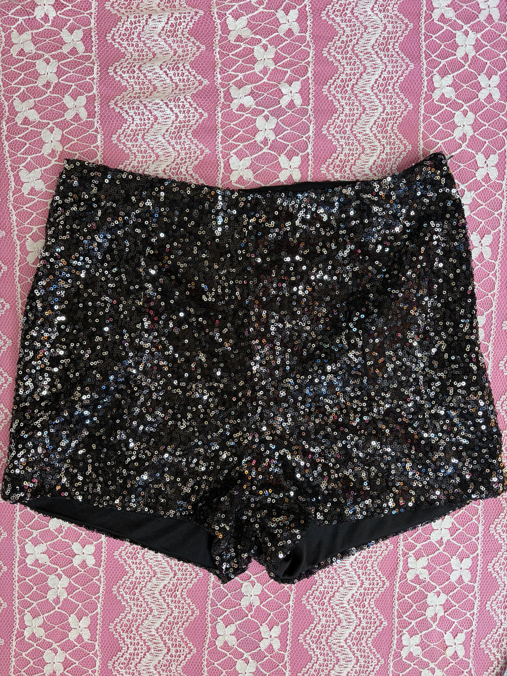 Vintage Y2K Sequin Shorts
