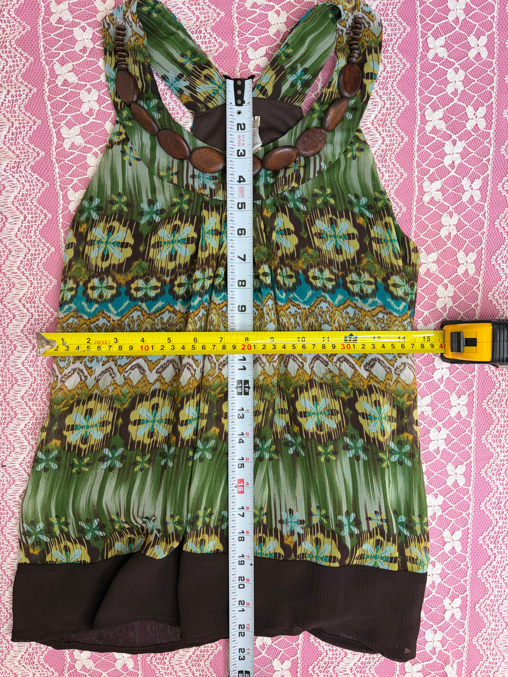 Boho Wood Blouse