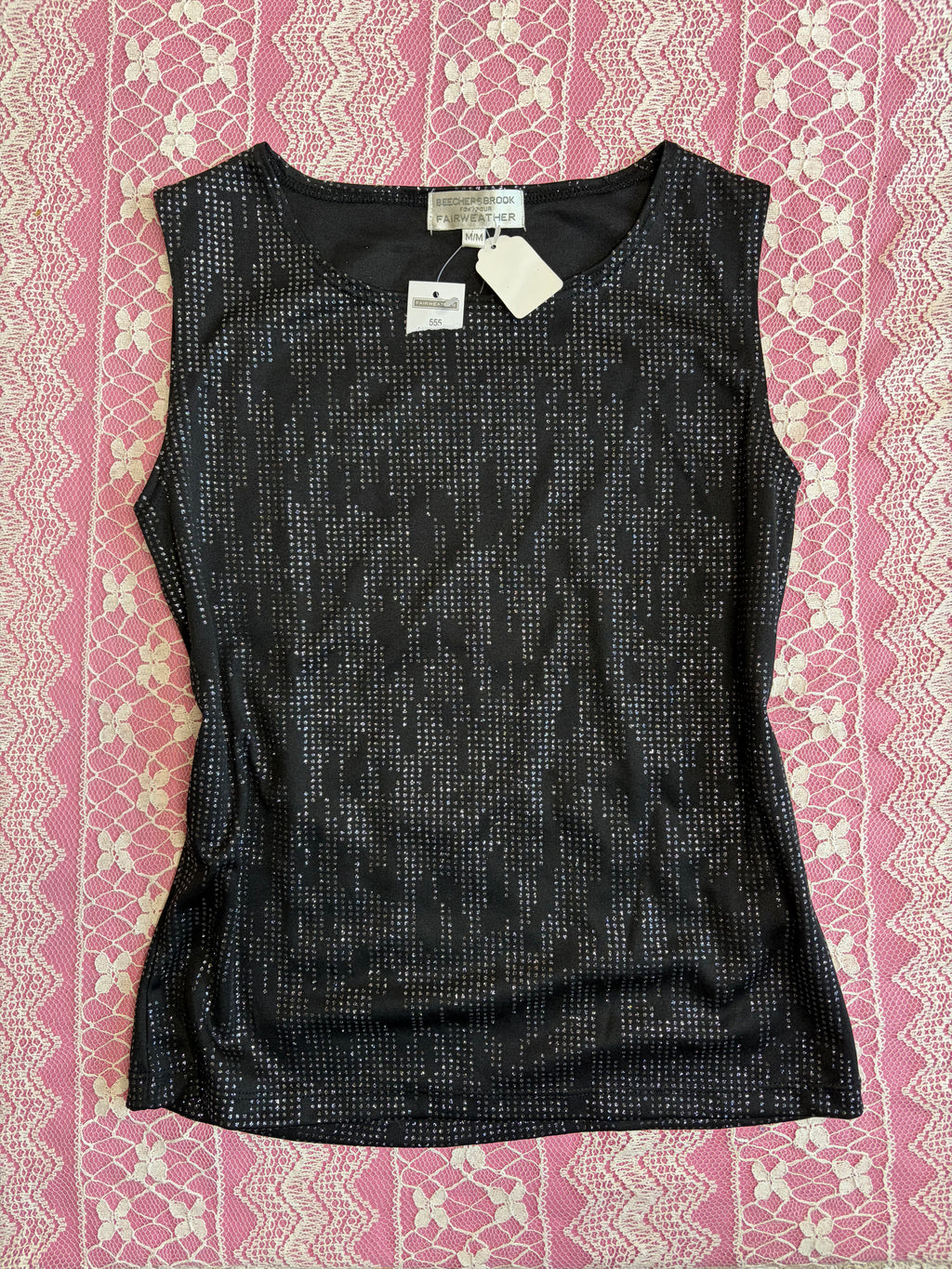 Vintage Sparkly Tank - M