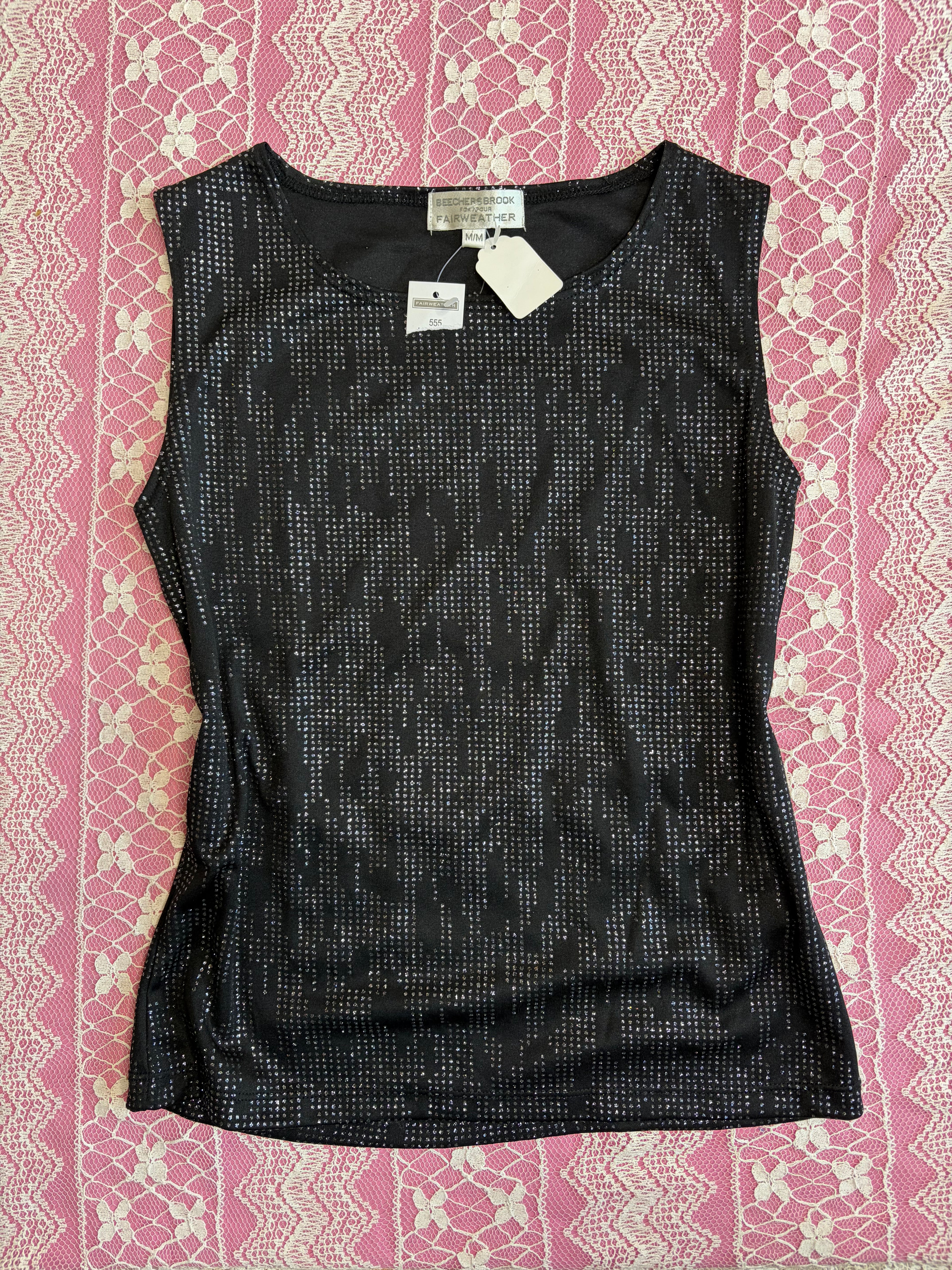 Vintage Sparkly Tank - M
