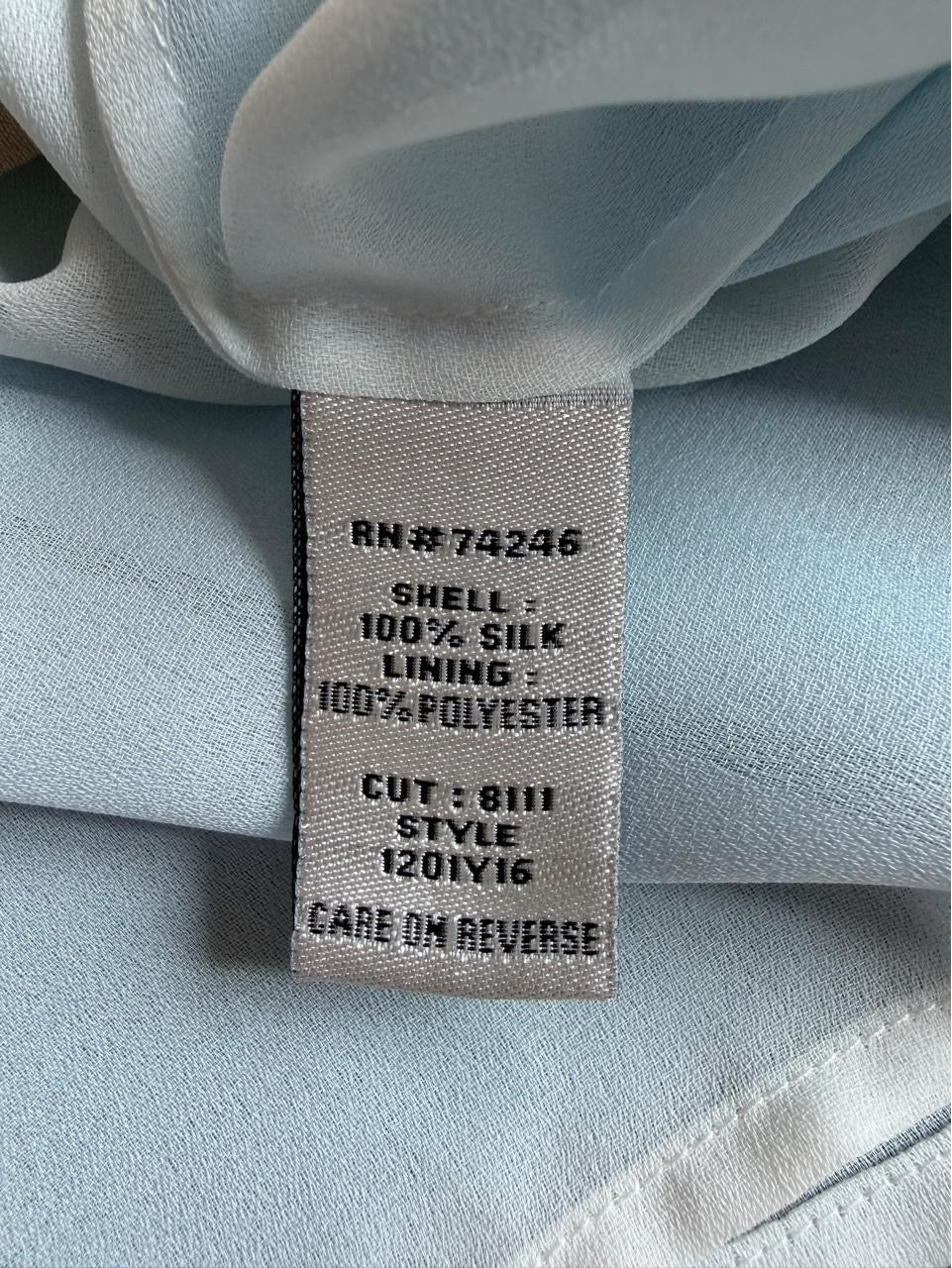 Y2K Silk Skirt - S