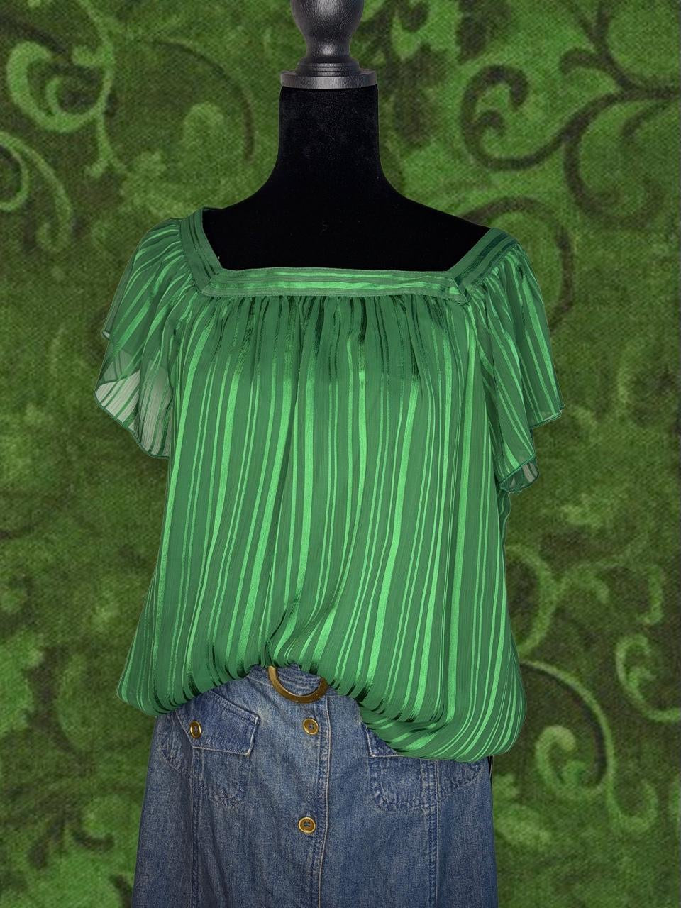 Green Blouse - L