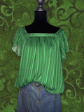 Green Blouse - L