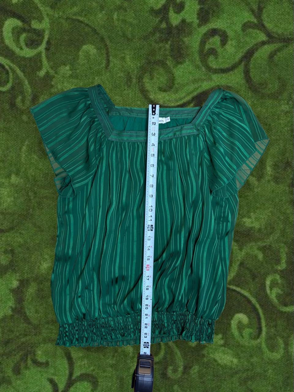 Green Blouse - L