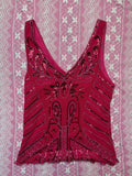 Sparkle Tank (upcycled by me) - S
